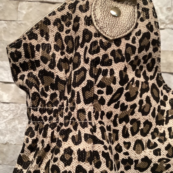 Minicci Leopard Print Satchel Handbag - Picture 8 of 14